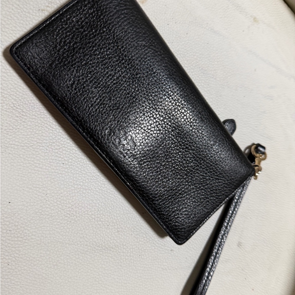 Coach Black Leather Wallet